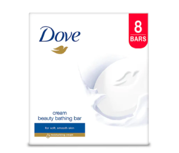 DOVE CREAM BATH BAR SET OF 8